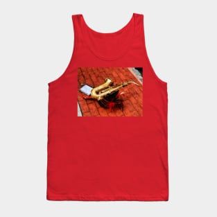 Music - Saxophone Before the Parade Tank Top